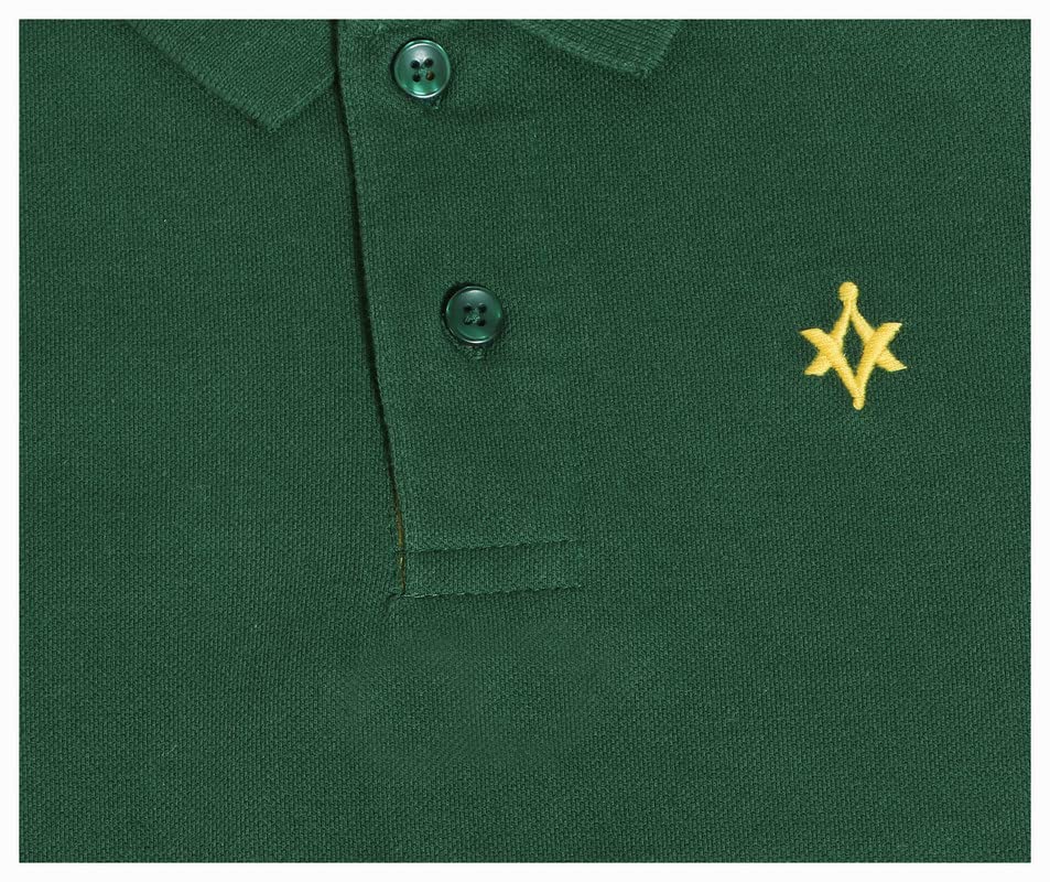 Image of Boys Cotton Polo T-Shirt Regular Fit Half Sleeve Plain Collar T-Shirt, Soft Breathable Casual Wear