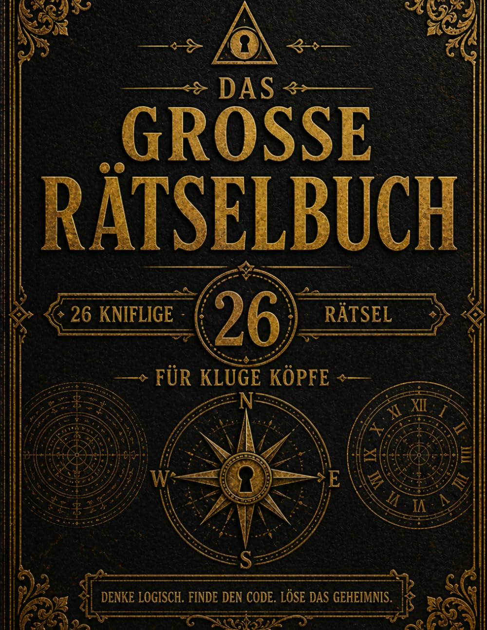 Das große Rätselbuch: 26 knifflige Escape-Rätsel für kluge Köpfe
