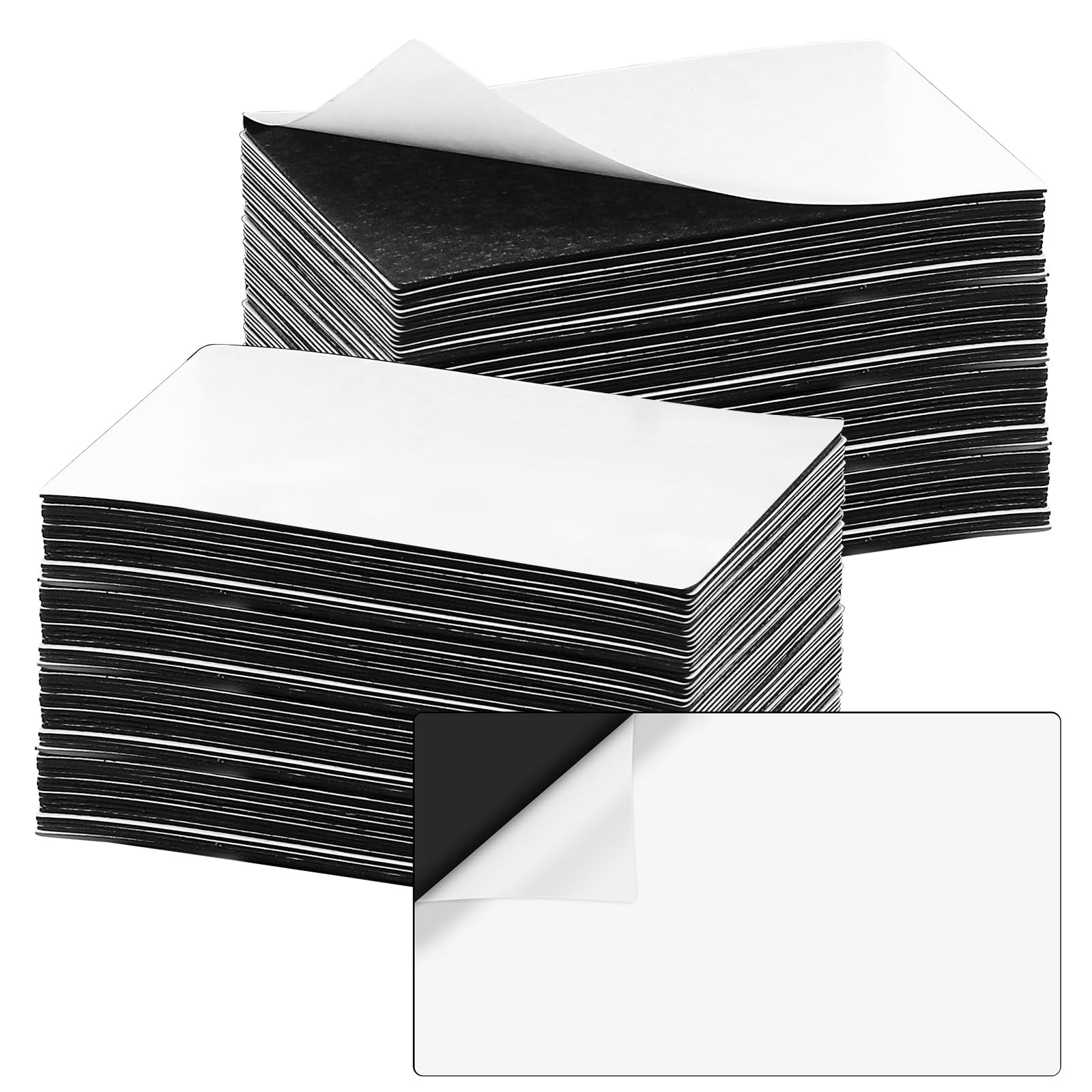 Tarjetas de visita magnéticas adhesivas contra el olvido de clientes, imanes de nevera 2x3.5