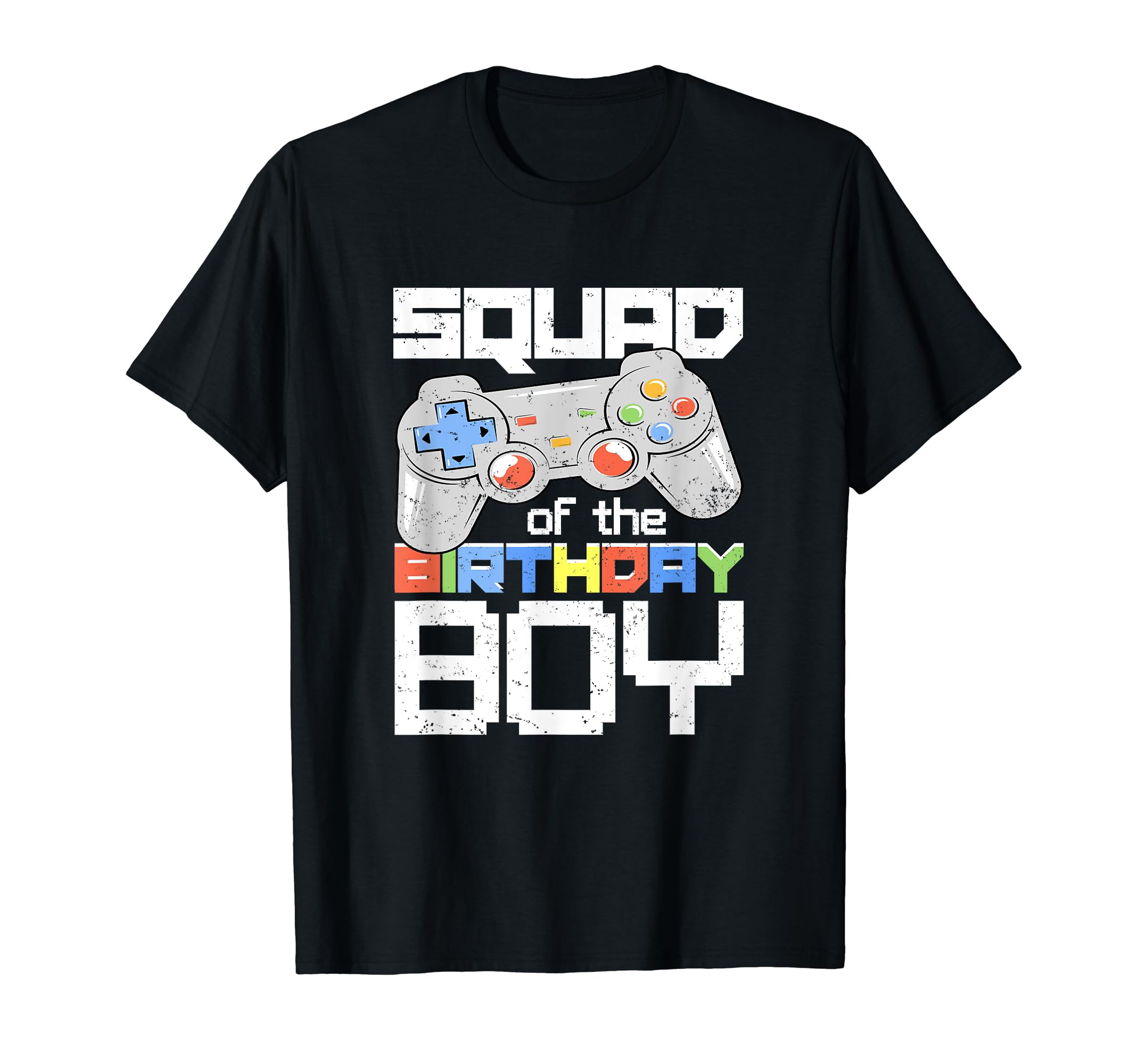 Squad of the Gamer Boy Matching Video Game Birthday T-Shirt