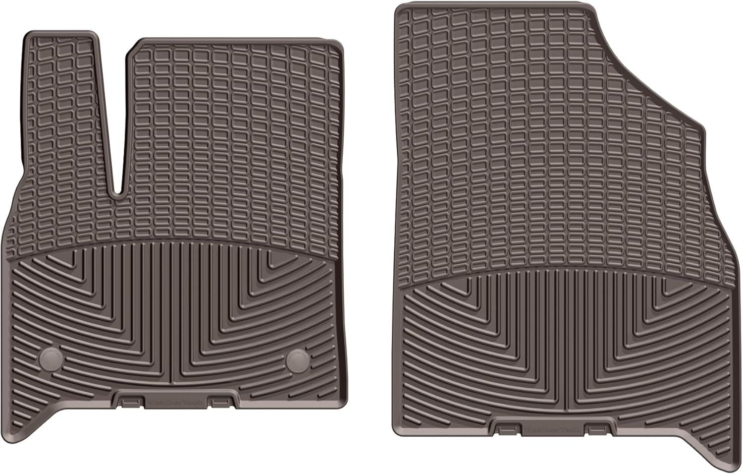 WeatherTech All-Weather Floor Mats for Chevrolet Traverse Limited, Traverse 1st Row (W469), Black