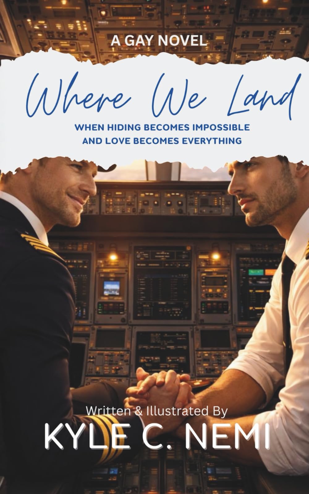 Where We Land: When Hiding Becomes Impossible and Love Becomes Everything - A Gay Romance Novel