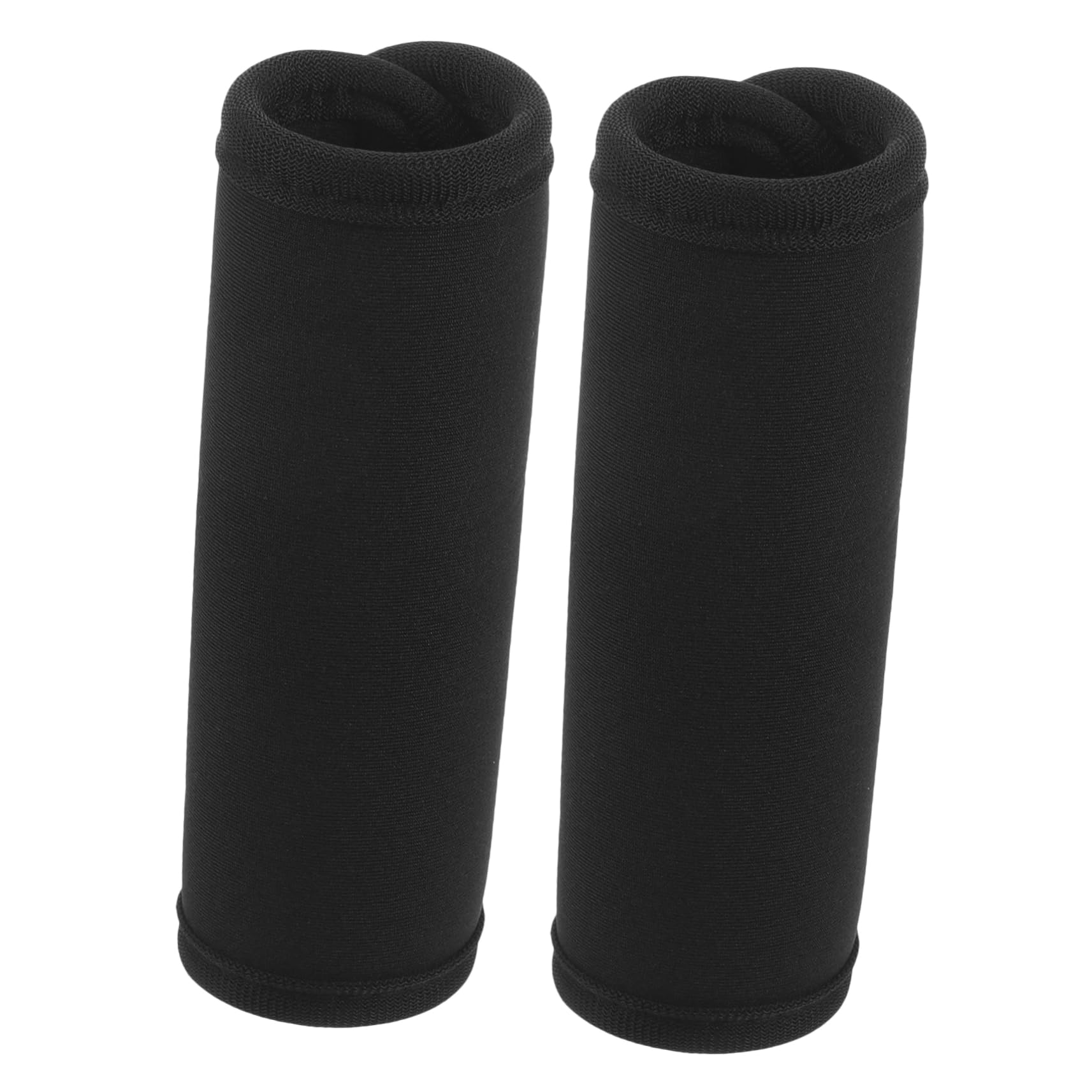 Healeved 5 Series Funda para Asa De Equipaje Maletas Identificador De Equipaje Envoltura De Agarre De Maleta Envoltura De Mango De Equipaje Envoltura De Equipaje Neopreno Negro 2 Piezas X 5