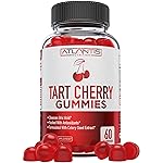 Atlantis Nutrition Tart Cherry Gummies with Celery Seed Extract - Advanced Uric Acid Cleanse for Immediate Gout Relief, Joint Relief & Recovery | Powerful Antioxidant with Joint Support - 60 Gummies