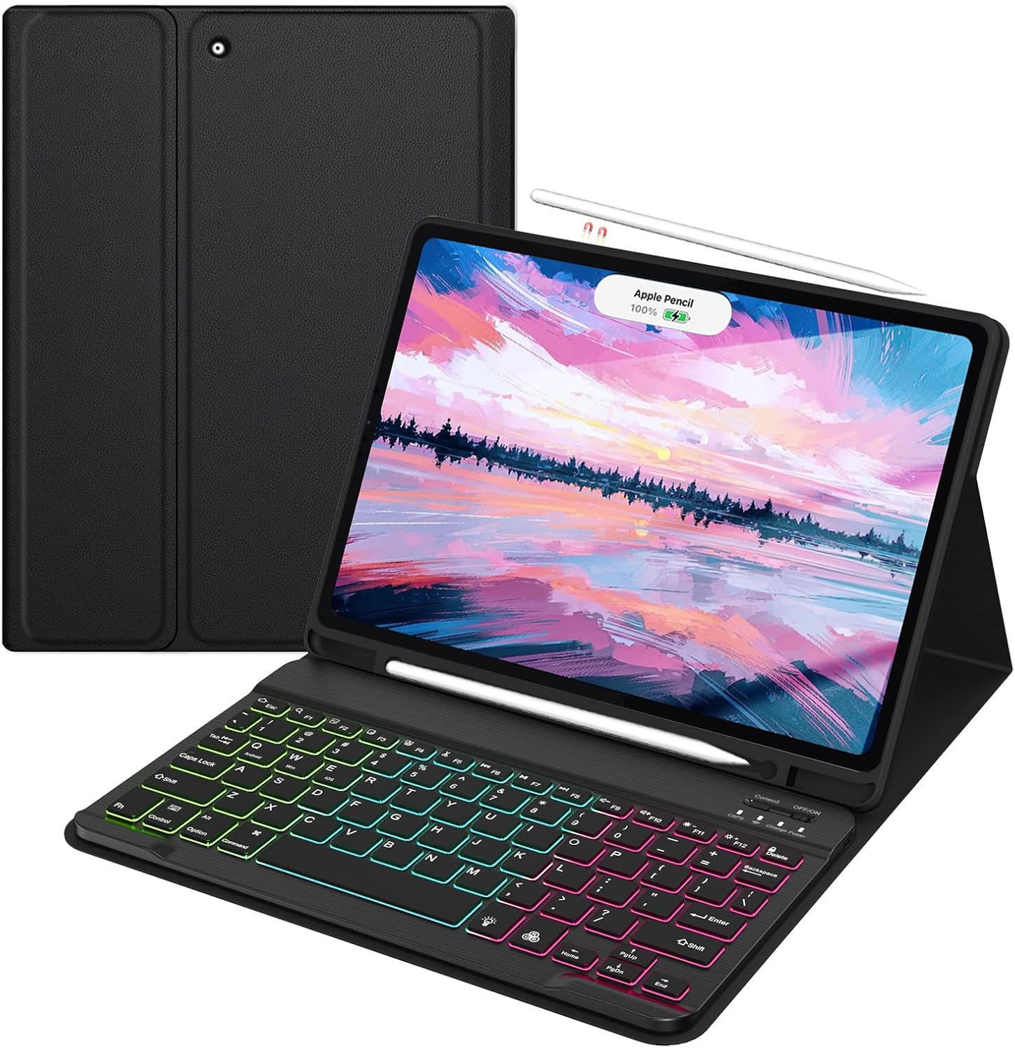 Newleast Smart Keyboard Folio for iPad Pro 11 3rd/ 2nd/ 1st