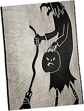 NOLITOY 2 Peças Cortina De Halloween Persianas Pretas Cortinas De Renda Cortinas Pretas Cortina De Bruxa De Halloween Cortina De Janela De Bruxa De Terror Cortinas Pretas Cortinas De