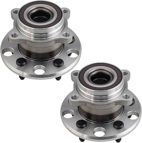 Torchbeam Pair 512546 Rear Wheel Hub Bearing Assembly for 2013-2020 GS350, 2014-