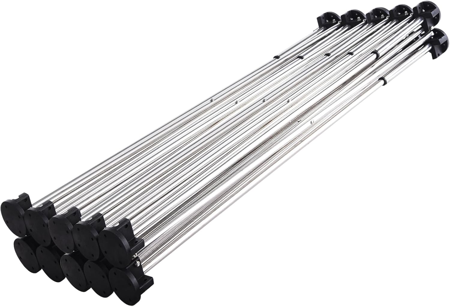 Foldable Workbench - Heavy Duty Construction Table 10 Legs,Folding Stand with Carry Bag, Portable Work Stand, 2204.6Lbs Load Capacity