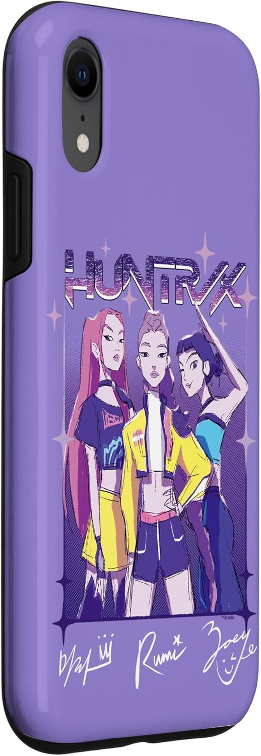 Kpop Demon Hunters HUNTR/X Officially Licensed Case for iPhone XR