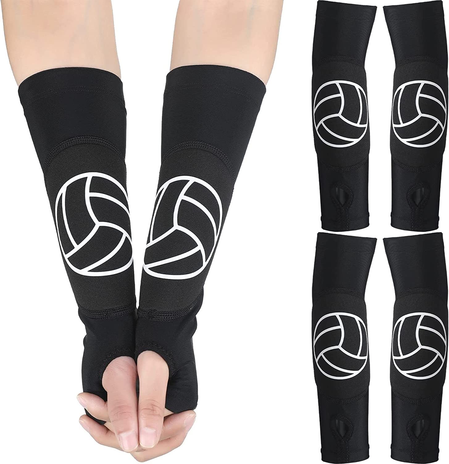 Voleibol Bragas Armschoner Kinder Sportarmbänder Unterarm Kompressionsmanschette Voleiball Armstulpen Ärmel elastische Voleiball Sport Handgelenkstütze