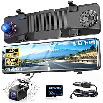 Amazon.co.jp: ドライブレコーダー ミラー型 【2025年進化モデル