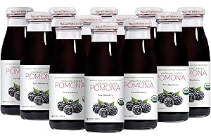 Pomona's 100% Organic Blackberry Juice: Refreshing & Revitalizing