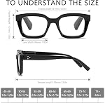 Reading Glasses for Women Oprah Style Square Reader with Spring Hinge Blue Light Blocking for Ladies