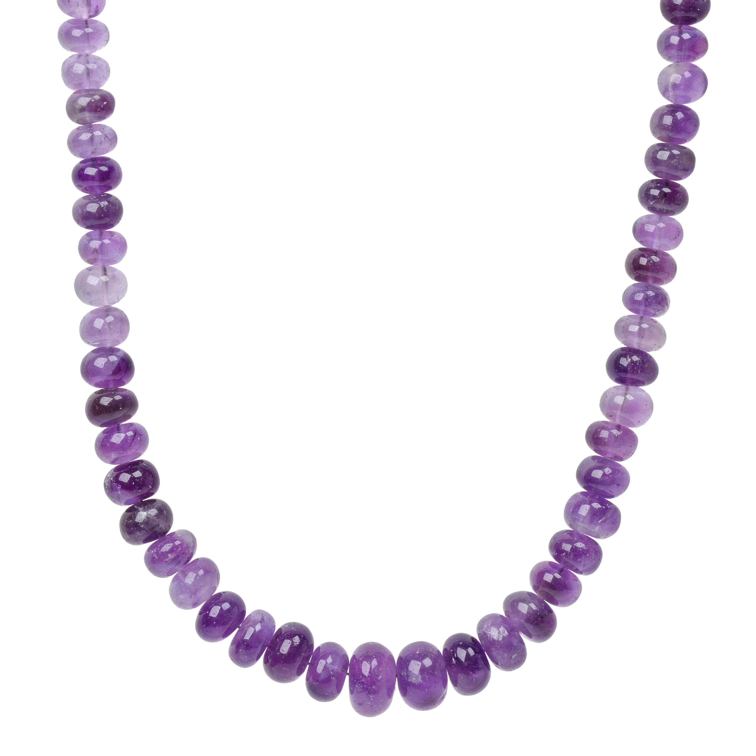 Collana in Ametista Placcata Oro 18K con Pendente a Goccia | Pietra di Nascita di Febbraio | Ametista Naturale | Gioielli per la Meditazione - Italia