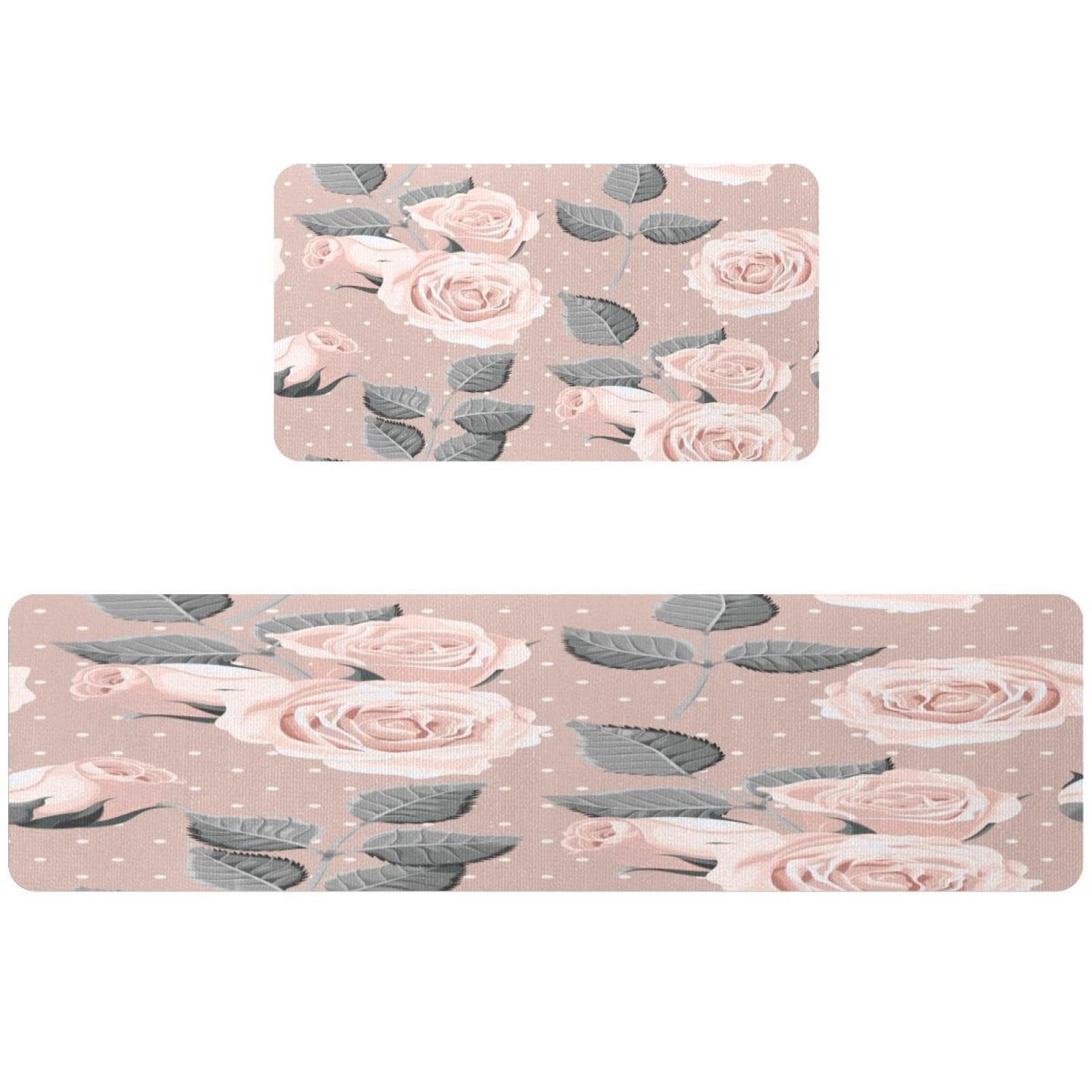 Tapis de cuisine absorbant lavable pour éviter les glissades devant l'évier lot de 2