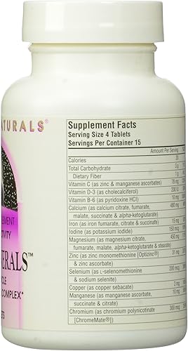 Miniatura 6 de Source Naturals Life Minerals, 120 Tabletas
