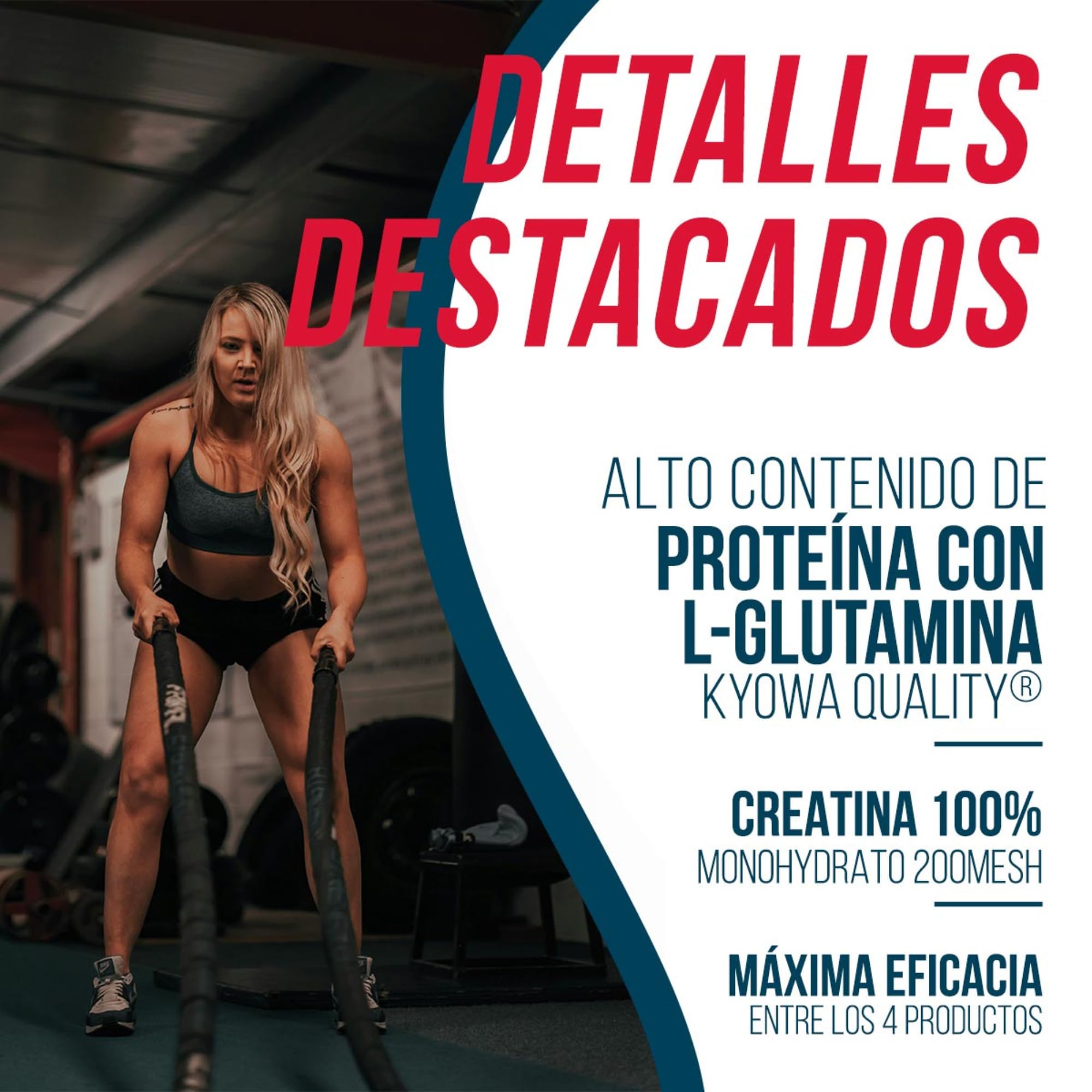 Pack Whey Protein (2kg) + Caseína (900g) + Creatina Monohidrato (300g) + Anabolic (90 cápsulas) | Aumentar Masa Muscular, el Rendimiento y Evita el Catabolismo | Shaker REGALO