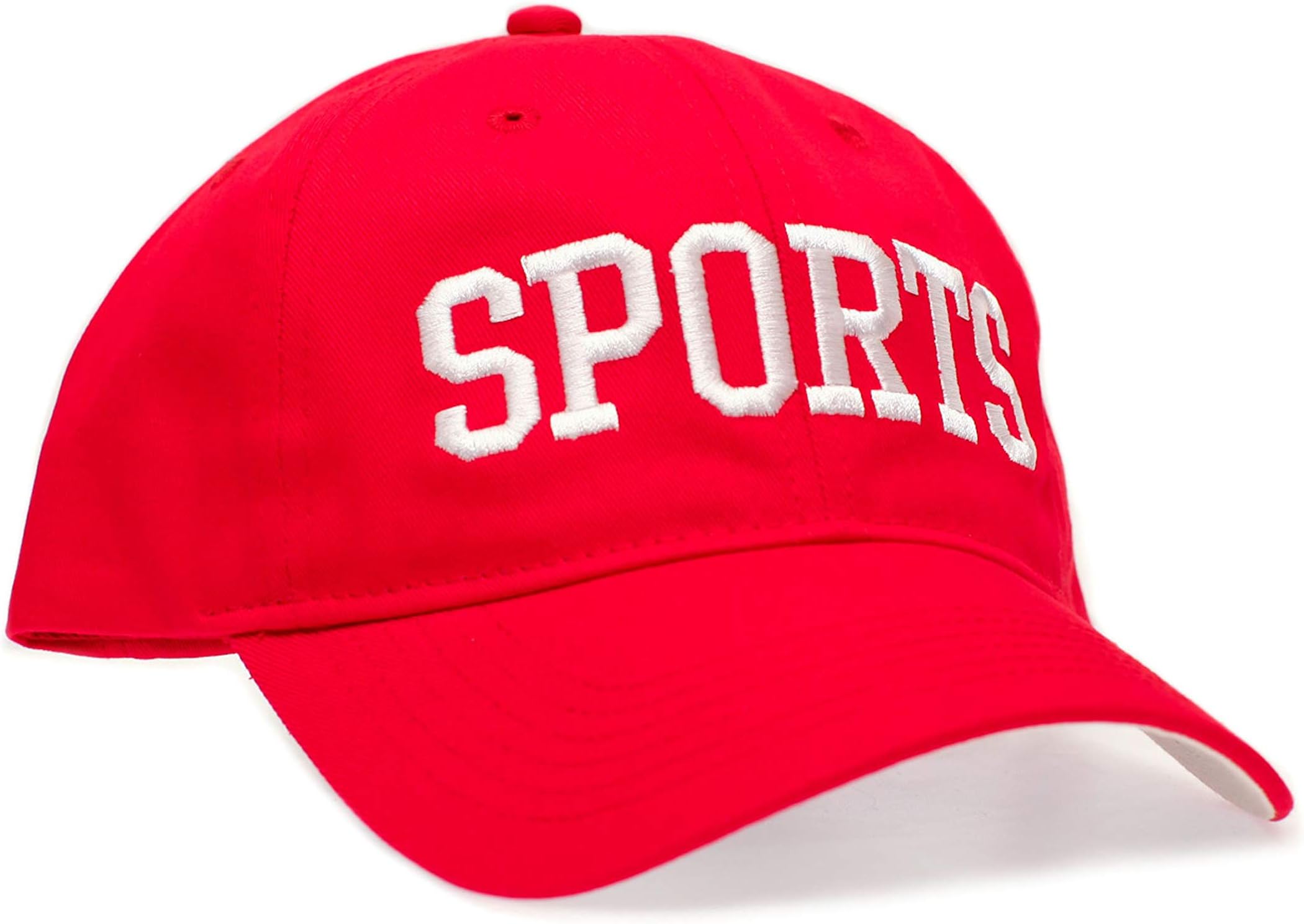 Sports Dad Hat Embroidered That Show Cap Funny Adult One-Size Red Norm Macdonald