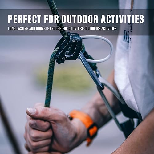 Miniatura 6 de Paquete de 2 cuerdas de tendedero de 316 pulgadas, 50 pies, cable retráctil para exteriores, resistente, viajes, lavandería, camping, tendedero