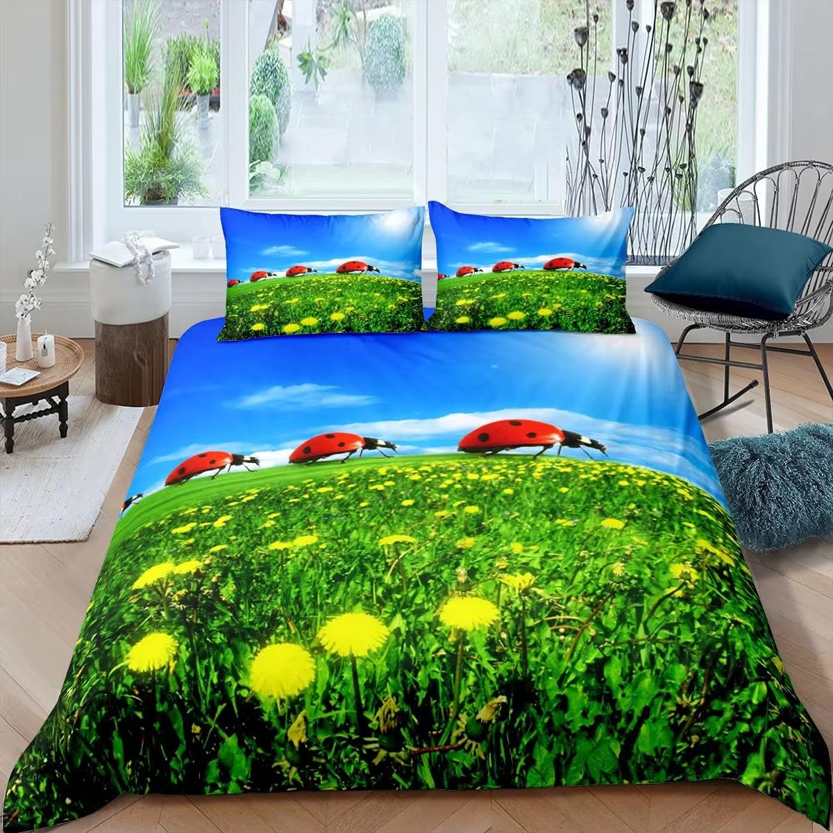 Housse de couette 220x240 en microfibre douce parure de lit adulte de qualité supérieure