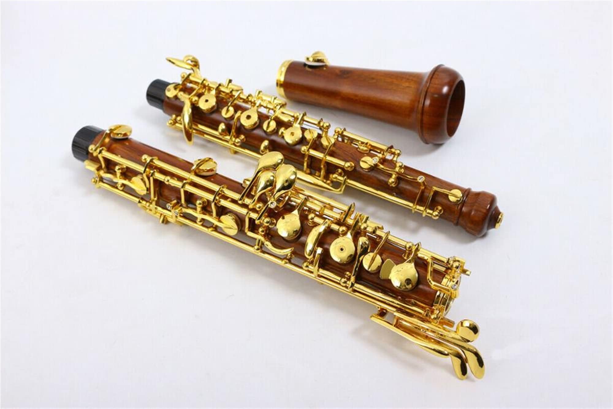 Strumento Oboe Nuovo Oboe C Tone Body Body Golden Key Silver Plated Profession Sound Wooden Principiante di Oboe