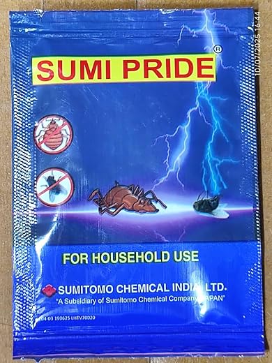 Sumitomo Sumipride Pest Control Granules, 6gm Pack, for Bed Bugs, Cockroach and Flies Treatment