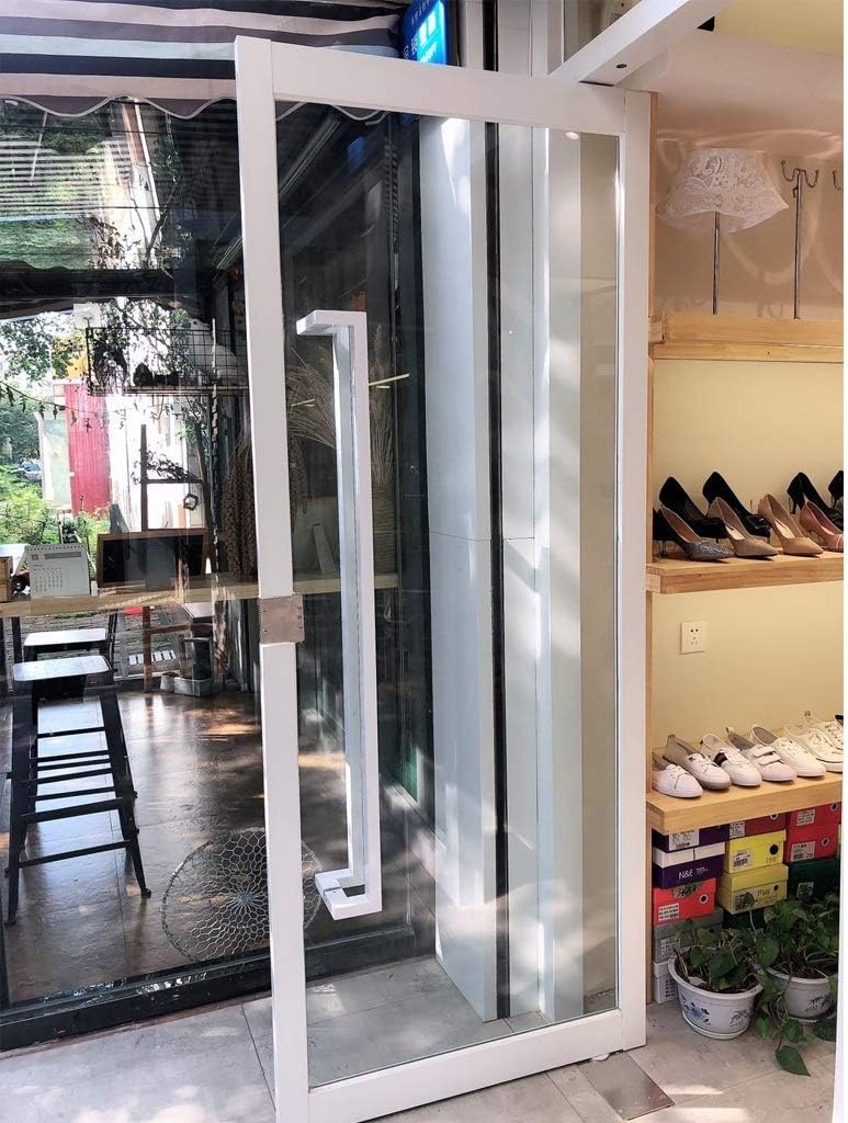 Sliding Door Handles Sets White | Barn Door Handles and Pulls Hardware Kit | Internal/External Double Side Door Pull Bar for Patio Kitchen Bathroom Office Replacement(Size:80 cm(31