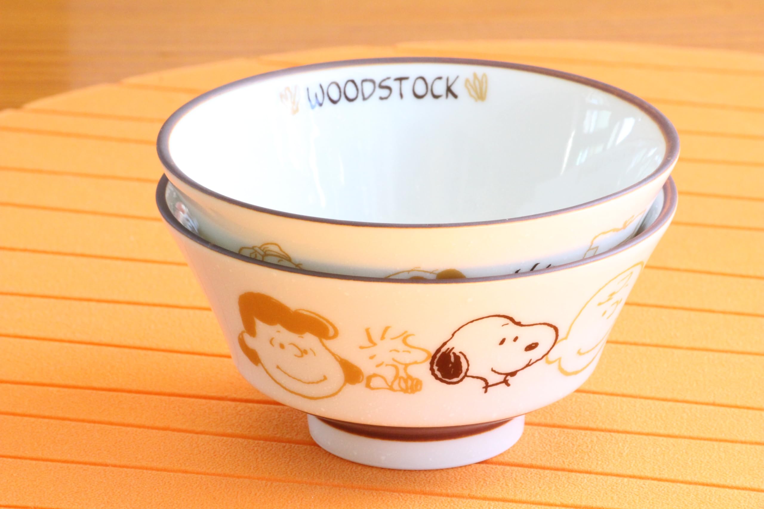 Amazon.com: シミズ陶業(Shimizutougyou) Brown Pulse Snoopy Rice