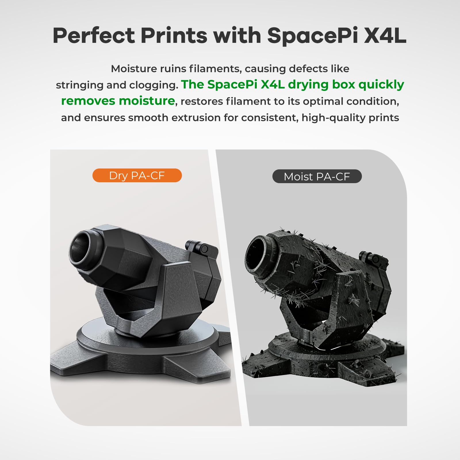 Creality Space Pi フィラメント ドライヤー、3Dプリンターフィ Amazon.co.jp: Creality Space Pi X4L フィラメントドライヤー 4