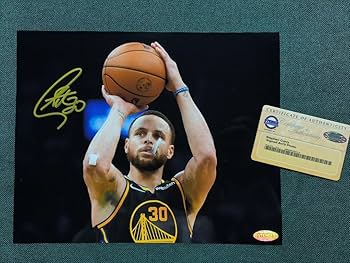 Amazon.co.jp: ステフィンカリー stephen curry 直筆サイン入り写真
