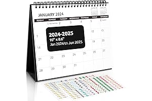 SKYDUE Desk Calendar: Your 18-Month Organizational Powerhouse