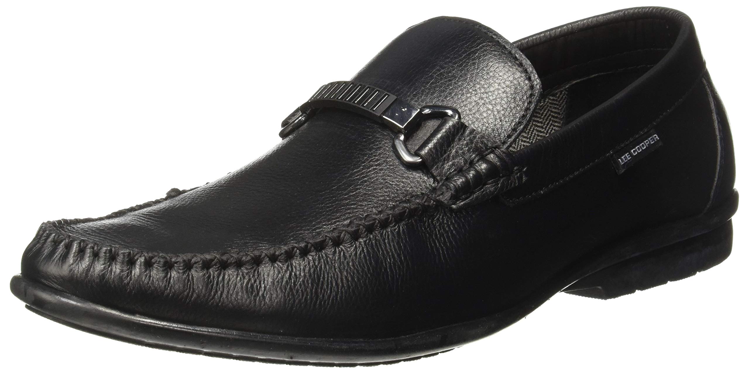 Men's Black Loafers - 9 UK/India (43EU)(LC2339 Black)-image-29