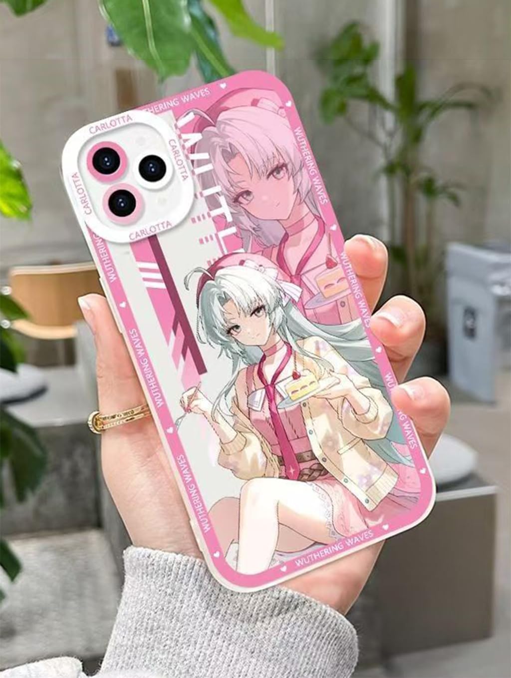 Amazon.com: SodaMeow Wuthering Waves Phone Case Compatible with