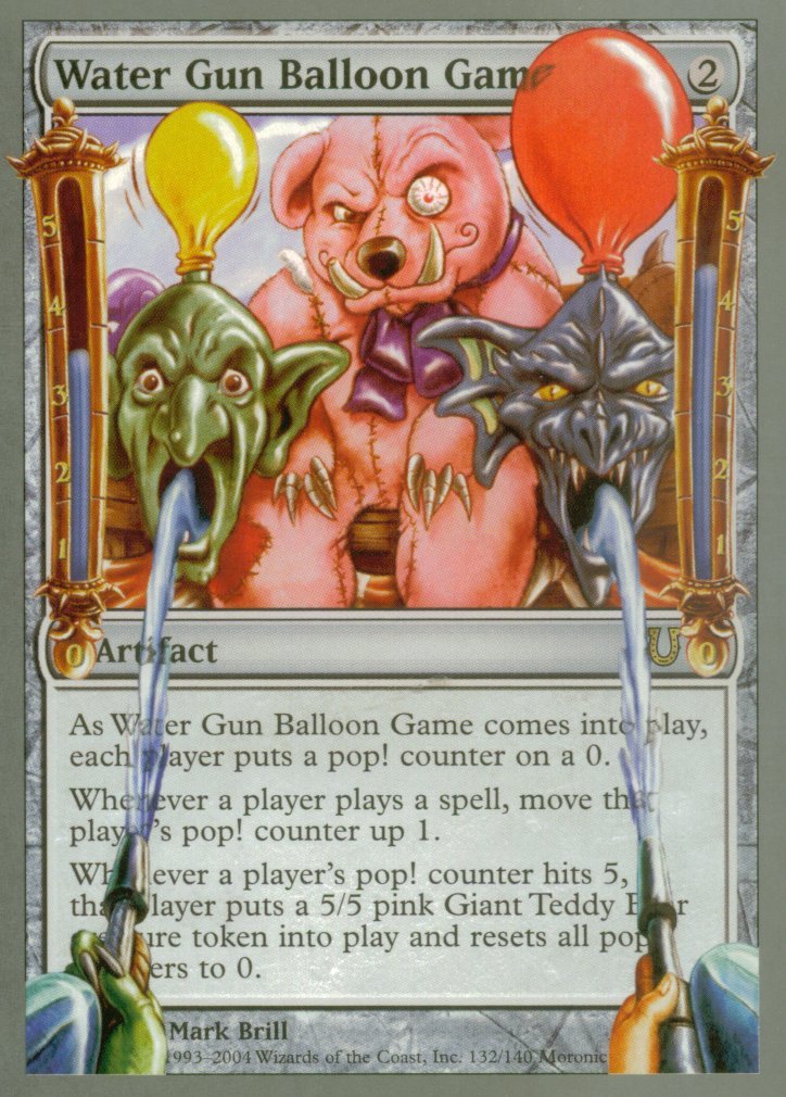 Magic The Gathering - Water Gun Balloon Game