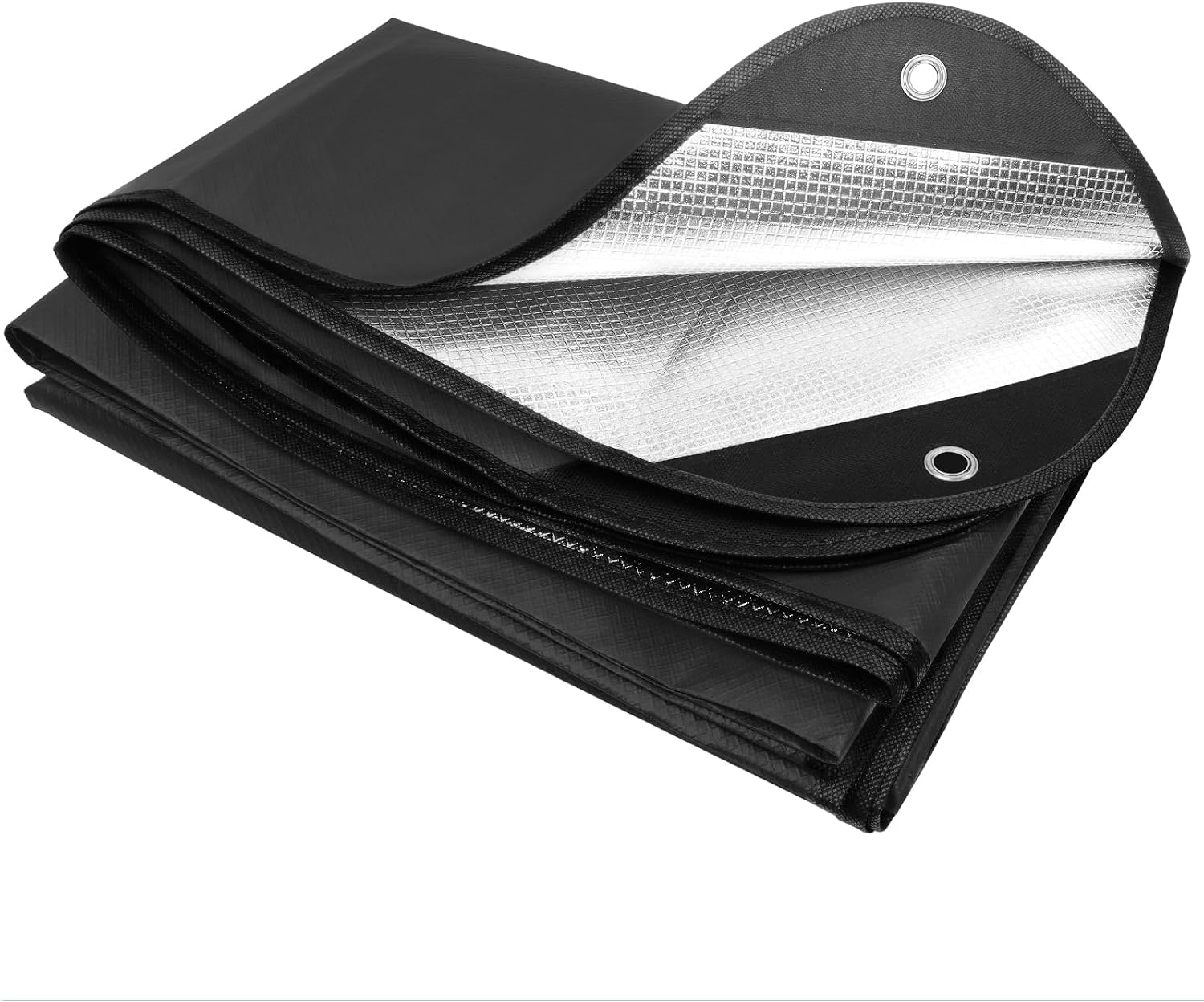 210×150cm Verdickter Notfalldecke Schlafsack Survival Biwaksack Rettungsdecken Plane Wasserdicht Thermodecke Tarp Zeltplane Ultraleicht Kälteschutz für Camping