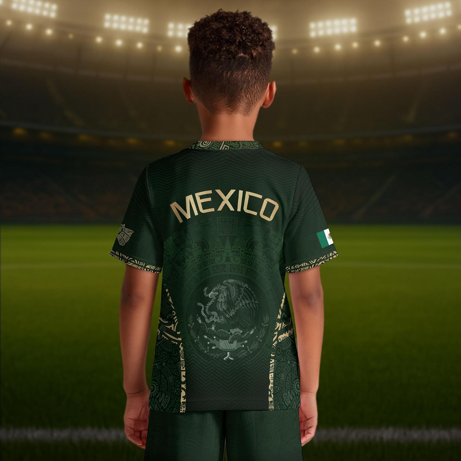Mexico Jersey Kids for Boys & Girls, Youth Mexican Jerseys, Mexico Soccer Jersey Kids Set