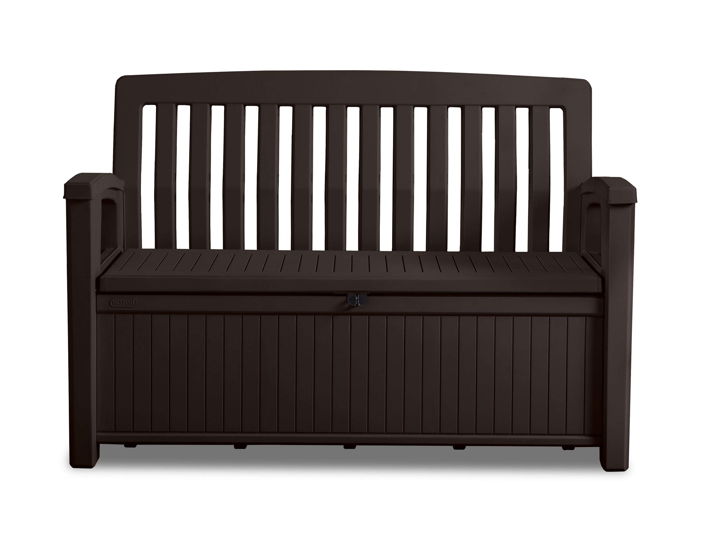 Keter - Banc de Jardin avec Coffre de Rangement en résine 227L
