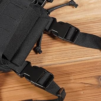 KRYDEX 6 PCS 1 Inch Quick Release Buckle Side Release Replacement Buckles for Vest Backpack Camping Gear