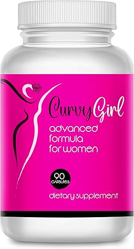 Curvy Girl- Pastillas para ganar peso femenino, realce de glúteos y senos para mujeres, obtén tus curvas rápidamente, llena tus jeans y colócalo en
