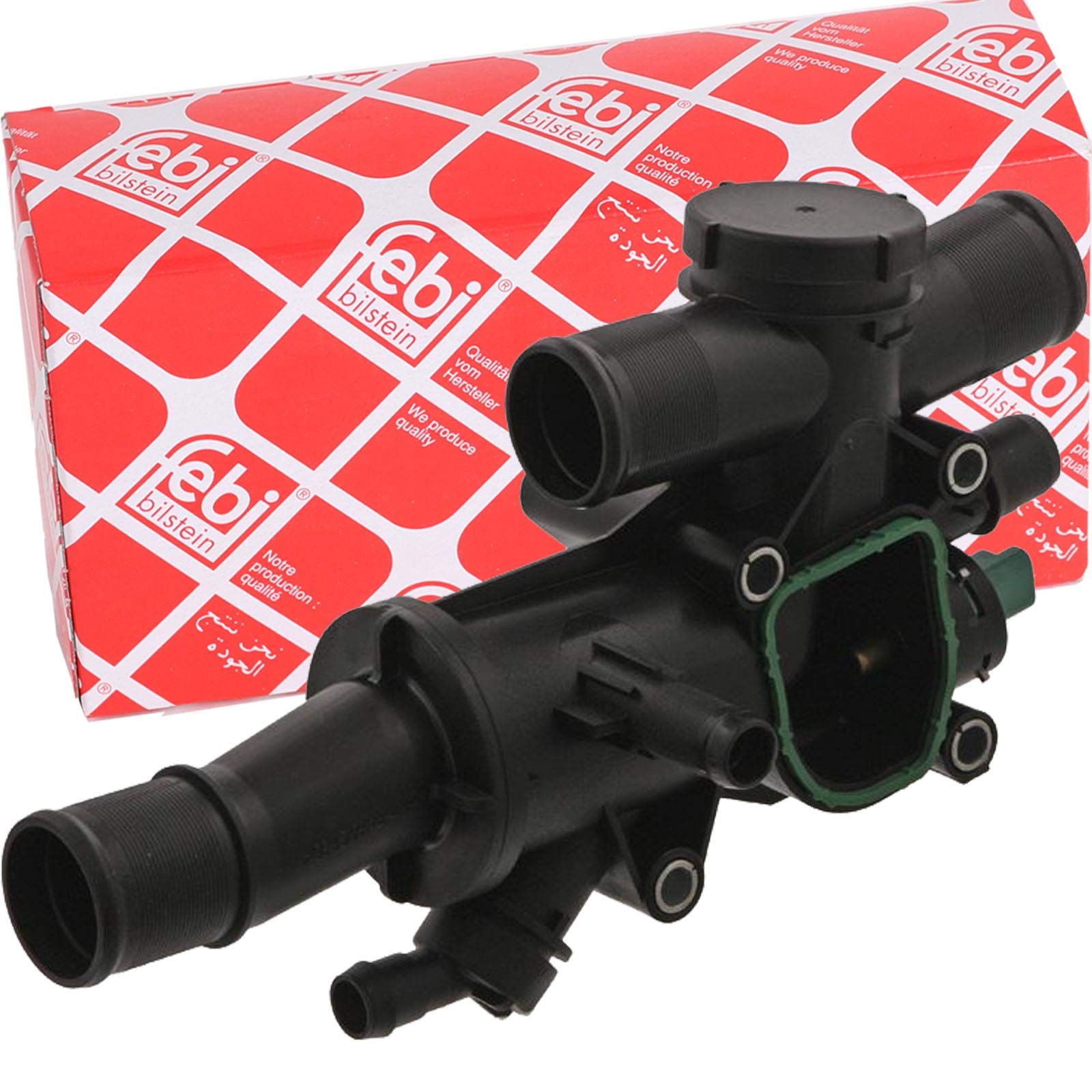 thumbnail: Febi Bilstein Thermostaat 36180 - Compleet Met Behuizing, Afdichting En Sensor