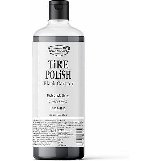 Tire Polish Black Carbon 1L