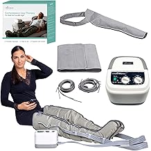 edicare lymphatic drainage device for legs feet arms and abdomen massage easy to adjust and use 6 air chambers professional effectiveness full kit