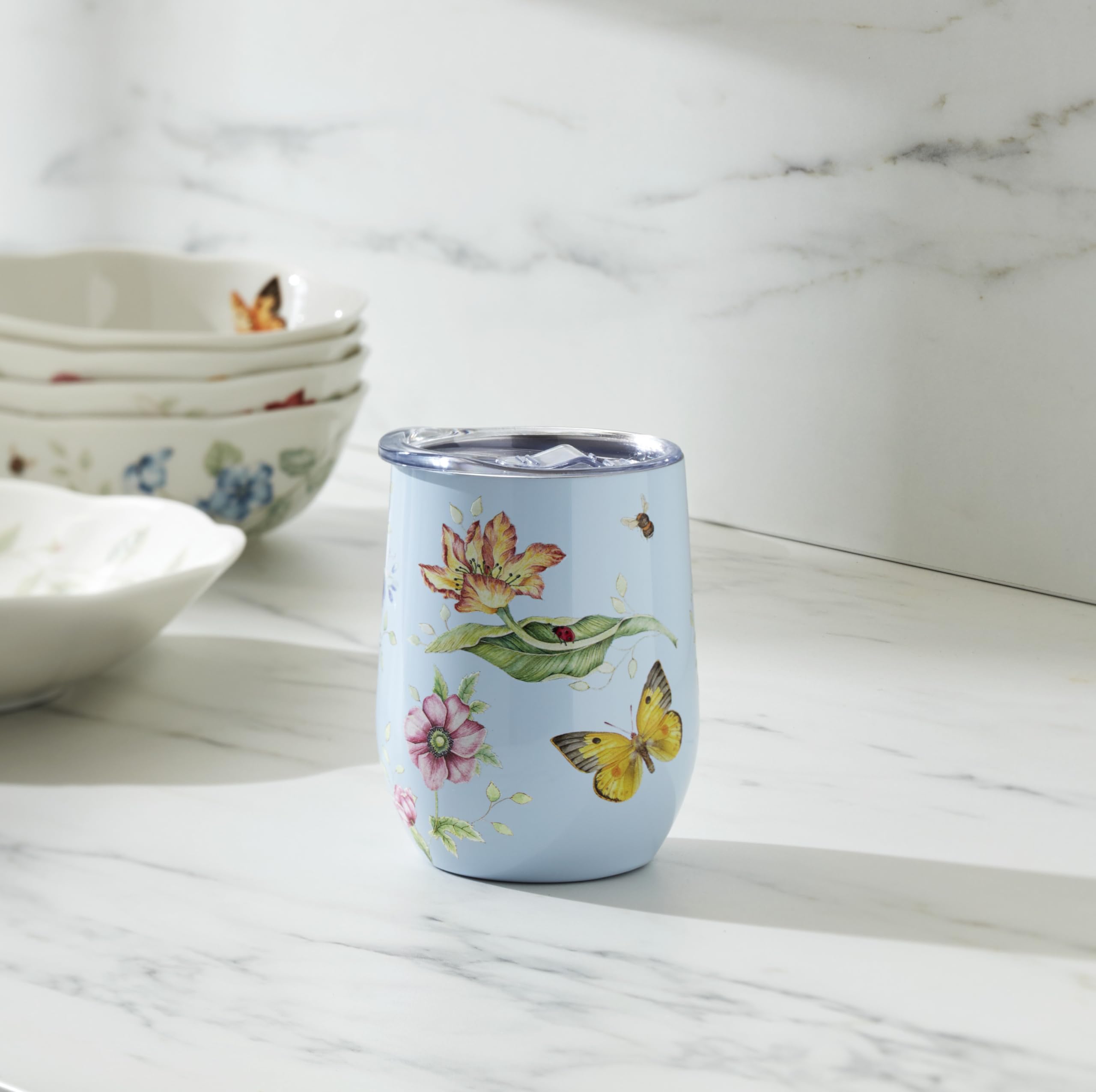 Amazon.com | Lenox 895744 Butterfly Meadow Light Blue