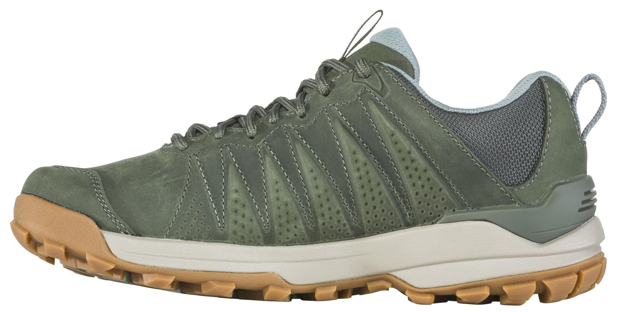Oboz Women's Sypes Low Leather B-Dry, Thyme, 7.5