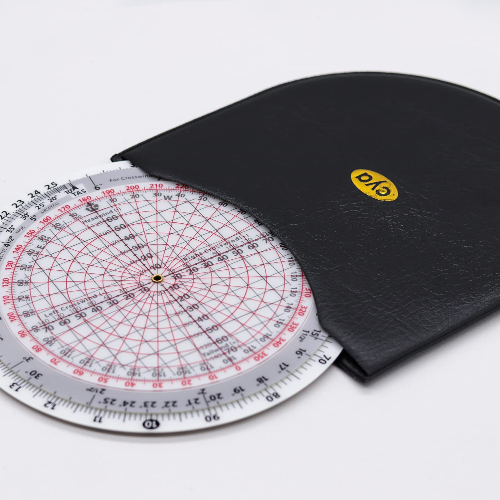 Pilot Training Tool E6B-R Flight Computer Aviation Plotter Slide Rule ...