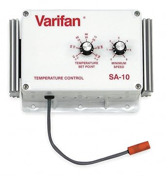 Temp VAR SPD Control, 10 Amp, 120/240 V