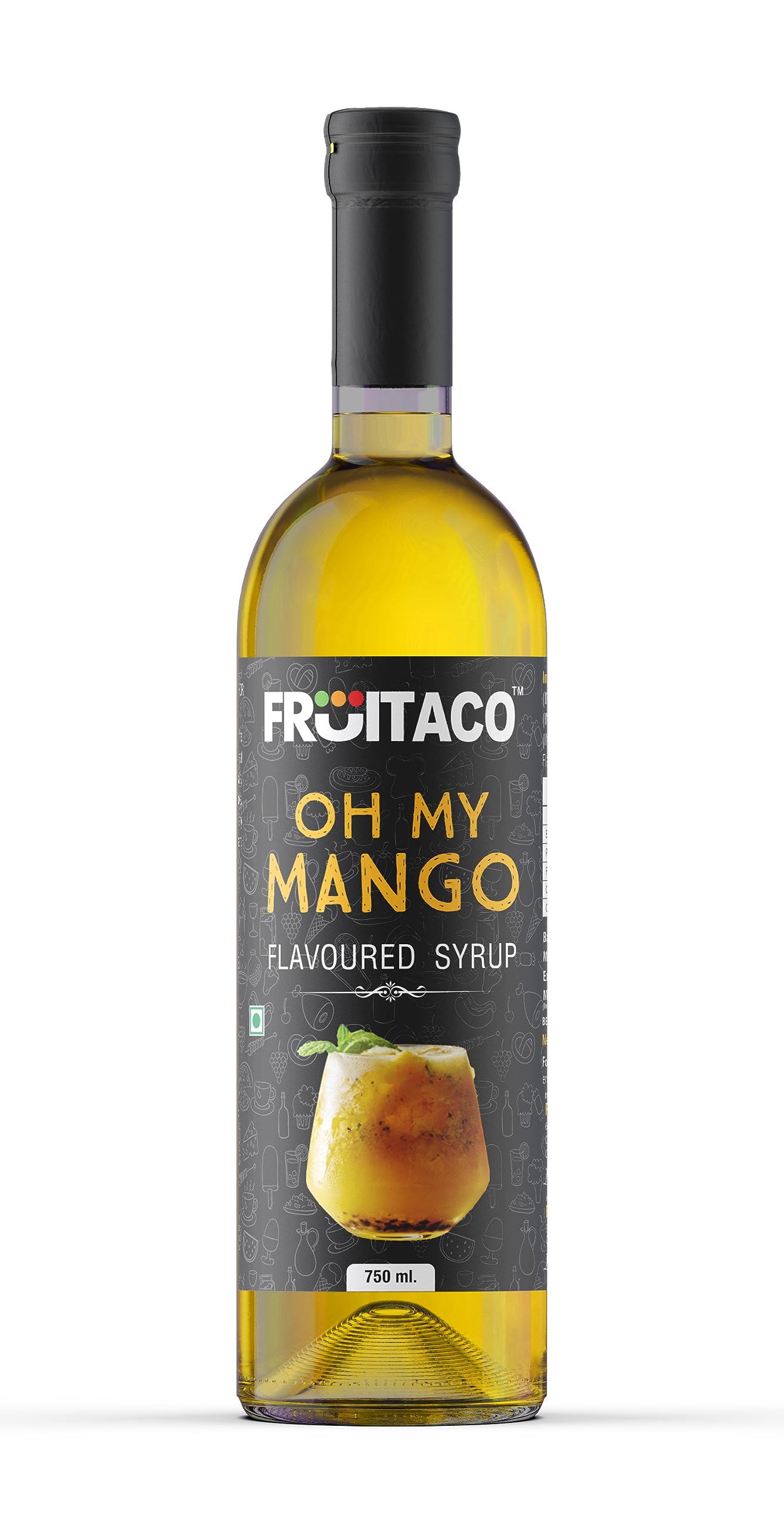 Fruitaco Mango Syrup: Perfect Mixer for Enhancing Mocktails & Cocktails, Drinks, Shakes, and Mojitos at Parties, Conveniently Packaged in a 750ml Bottle for All Your Mixing Needs | Non-Alcoholic (B0CGPW3H87) Amazon Price History, Amazon Price Tracker