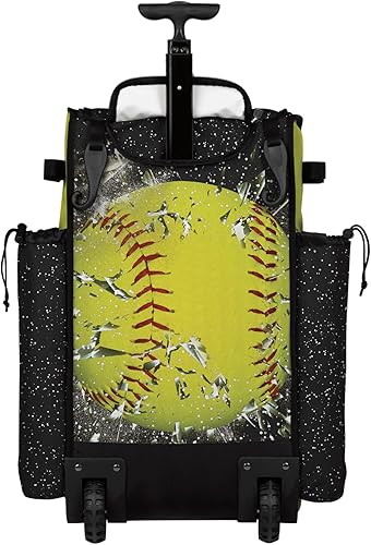 Miniatura 3 de Boombah Rolling Superpack 2.0 Bolsa de equipo de béisbolsóftbol  23-12 pulgadas x 13-12 pulgadas x 9-12 pulgadas  resaltado de softball