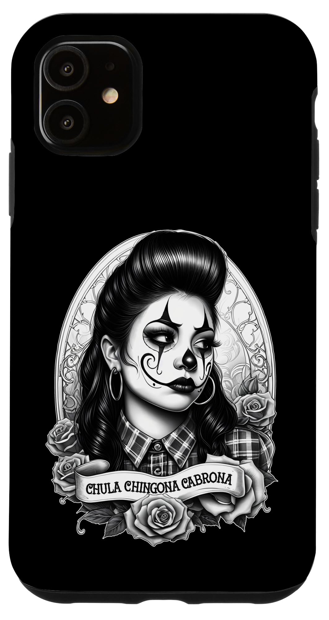 Amazon.com: CHULA CHINGONA CABRONA Chicana Payasa Tattoo Chicano