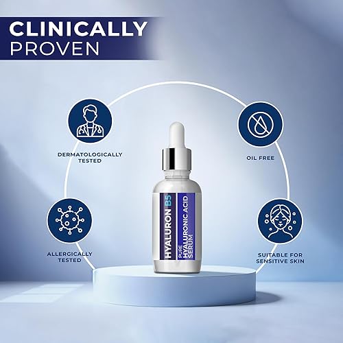 Miniatura 6 de Suero de Ácido Hialurónico para la Cara  2.5% Ácido Hialurónico + 3% B5 - Suero de Ácido Hialurónico B5 para Mujeres - Fórmula Hidratante para